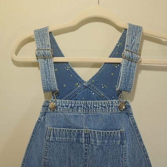 Vintage Denim Cherokee Overall Pants 100% Cotton Light wash Size L - Picture 3 of 10